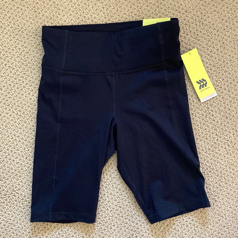 All in Motion Contour Power Waist Biker Shorts